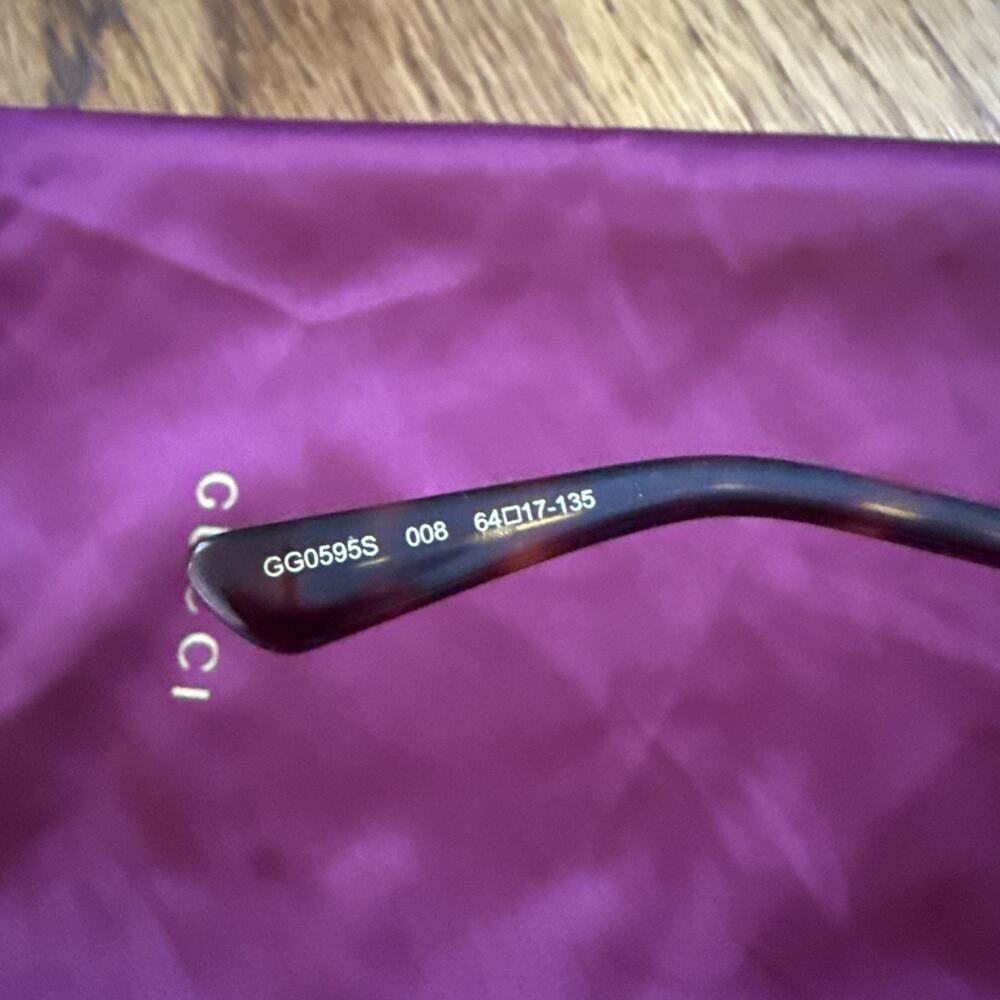 Gucci GG0595S 008 64 17-135 Women Sunglasses - Picture 5 of 12